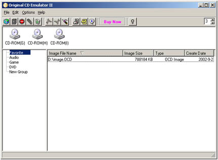  CD Emulator Screenshot